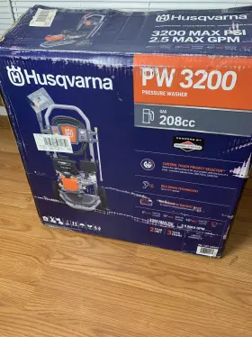 022007 Husqvarna Pressure Washer 3200 Psi Gas Deal New Open Box