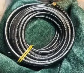 597701101 Husqvarna Pressure Washer Hose 50ft 3/8 Inch 4000psi/276 Bar Steel-braided