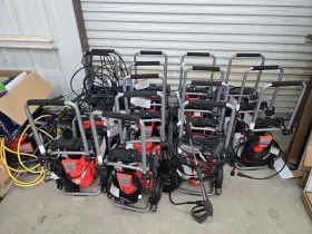 Pw2300 Husqvarna Pressure Washers Lot Of 15 Not Working Parts Only