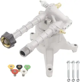 Hutdkte 445027085037 Pressure Washer Pump 2600 Psi 7/8 Inch Shaft 2.2 Gpm Water Gasoline For Troyb