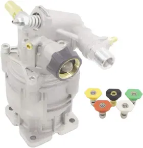Hutdkte 744759209016 2800-3000 Psi Pressure Washer Pump 3/4 Inch Shaft 2.4 Gpm Replacement Power P