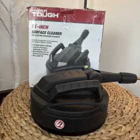 Hyper Tough 681131348768 11 Inch Surface Cleaner For Pressure Washer Black