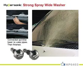 Hypersonic 713649655840 Universal Car Windshield Washer Sprayer 2pcs Vehicle Nozzle #3