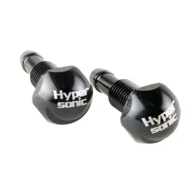 Hypersonic 713649655840 Universal Car Windshield Washer Sprayer 2pcs Vehicle Nozzle