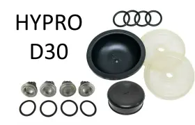 9910-650670 Hypro / Ar D30 Desmopan Diaphragm Repair Kit With Dampener - 9910-kit1724