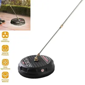 Ikaufen 980595762111 15 Inch Pressure Washer Surface Cleaner 4000psi Power Attachment For Deck