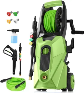 Jx09 Imdot Electric Pressure Washer 5000 Psi 2.8 Gpm Power Foam Cannon Portable