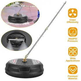 Imountek 731716336014 15 Inch Pressure Washer Surface Cleaner With Extension Wand 1/4 Connector 3600psi #2