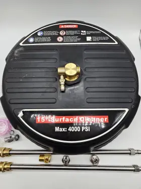 Ct2672 Imountek 4000psi Pressure Washer Flat Surface Cleaner Attachment With 2 Power Extension Wand