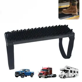 Indiedouker Trv202510 Universal Fit Boot Brush For Truck Step-11.8 Inch 4.8 11.8 X