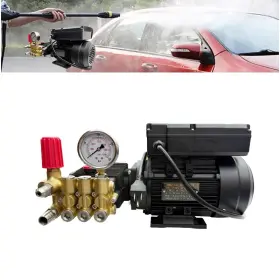 Intbuying 198462006521 Openbox 110v Full-automatic High-pressure Car Washer Cleaning Pump 12l/min