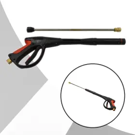 As-021132 Intbuying Professional Pressure Washer Gun Kit 4000psi 5 Nozzle Tip /15 /25 /40 /65