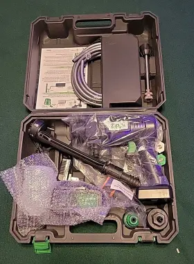 Intersell Ventures Llc 817889015021 Zippi Hydro Cleaner Deluxe Cordless High-pressure Scrubber 600 Psi Motor 3000