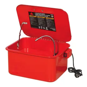 Asg4001 Jack Boss 3.5 Gallon Capacity Portable Steel Cabinet Parts Washer With 110v Electric Pu