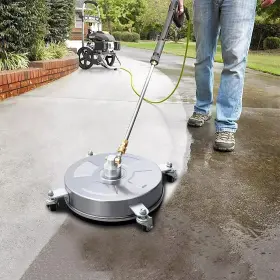Sc-001 Janz 14 Inch Pressure Washer Surface Cleaner With 4 Wheels Stainless Steel Housing #2