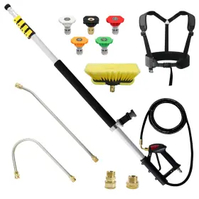 Tw-001 Janz Aluminum 24 Ft Telescoping Pressure Washer Wand With Extensio