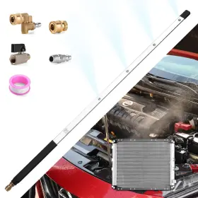 Gysrqxb-60cm Jeruifox 24 Inch Pressure Washer Wand For Car Radiator Cleaning Tools Dual-use Radiat