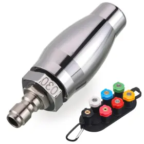 Jj03 Joejet Turbo Nozzle For Pressure Washer Rotating With 1/4 Inch Quick Connect 7