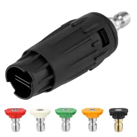 Jj36 Joejet Pressure Washer Tips Adjustable Nozzle With 5 Spray T
