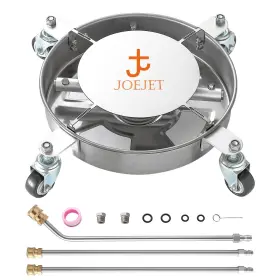 Jj41 Joejet Undercarriage Pressure Washer Attachment Cleaner With 4 Wheels