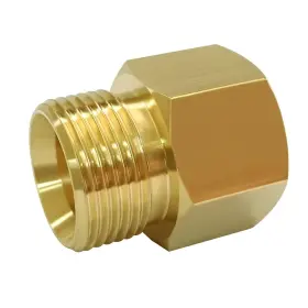 6zm-fer-71180 Joywayus Pressure Washer Coupler M22-14mm Female Thread To M22-15mm Male Fitting For H