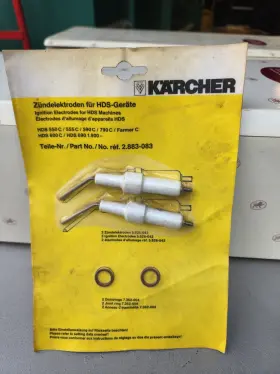 2.883-083 K Rcher Ignition Electrode For Hds Machines 550c 555c 790c Farmer 600c