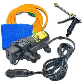 H842757ris240530 Kacepar 12v 80w Water Pump Nozzle Spray Car Portable Pressure Washer Power Wash