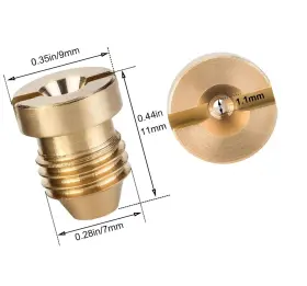 Kaezdd 976768107395 1 Pieces 1.1 Mm Foam Cannon Orifice Nozzle And Maker Universal #2