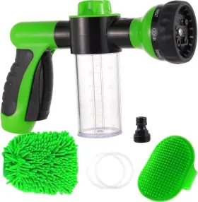 Wg-gr-01 Kamirola High Pressure 8 In 1 Car Wash Brush Foam Gun Garden Hose Nozzle