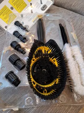 2.643-005 Karcher 7 Piece Universal Pressure Washer Brush Kit With Adapters #2
