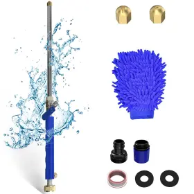 Karveden 717373068345 High Pressure Washer Wand Hydro Jet Nozzle Power Tools With 2 Differe