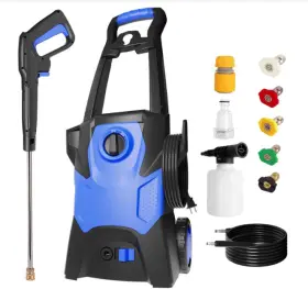 Pwasher1503 Kesfferch Electric Pressure Washer 2800 Max Psi 1.8 Gpm With 5 Nozzles Set Portable Powe