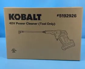 5192926 Kobalt 40v 600psi Power Cleaner Tool Only