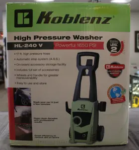 Hl-240 Koblenz High Pressure Washer V 1650 Psi