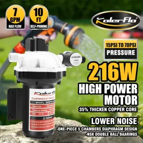 Kolerflo 414768336929 Upgraded Version 12v Rv Water Pump Transfer 7.0gpm 70psi Self-pri #2