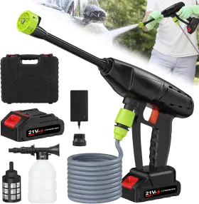 21vh Kusakyo 793313618498 Cordless Pressure Washer Power Battery Powered Pres
