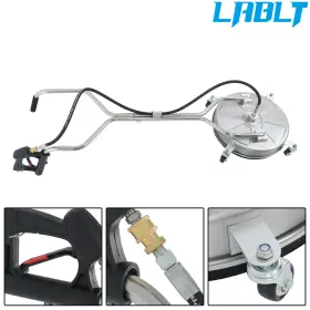 Om340074oc Lablt 18 Inch Dual Handle Quick Connect Pressure Washer Surface Cleaner 4000psi