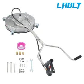 Om340092oc Lablt 24 Inch Pressure Washer Surface Cleaner With Handles And Wheels Quick Connect