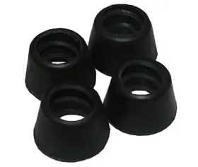 02-2241 Larsen Supply Co. Inc. 6 Pack - Rubber 1/2 Inch Thread-on Sink Cone Washer -02-2241