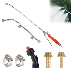 1078533 Lasuroa Stainless Steel Sprayer Wand 44cm/17.32 Inch Silver Brassy Orange Black