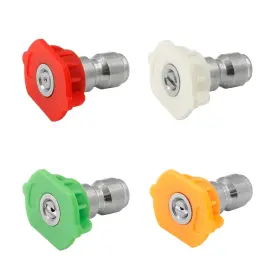 Jj220902-001 Ldexin 4pcs Pressure Washer Spray Nozzles Multiple Degrees 1/4 Inch Quick Connection Spr