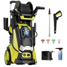 Le Hao Tool 798610251669 Electric Pressure Washer 4500 Psi 3.2 Gpm Touch Screen Adjustable 4