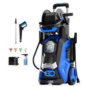 Le Hao Tool 798610797860 Electric Pressure Washer 5000 Psi 3.5 Gpm Power Touch Screen Adjustabl