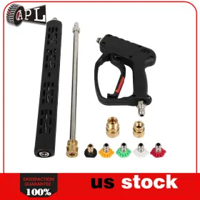 Ps18034ma185et Leader 5000psi High Pressure Power Washer Spray Gun Wand Lance Nozzle Tips Kit M22