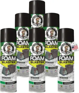 Leak Saver 313102346311 Foam Blaster Ac Coil Cleaner For Unit 6-pack No Rinse Formula Evaporato