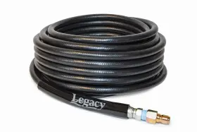 Legacy 8.930-775.0 3/8 Inch Black Hose 100 Feet Swivel X 6000 Psi R2