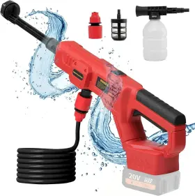 0063 Letsshopwithchris Cordless Pressure Washer For Milwaukee M18 Battery Portable Power Wash