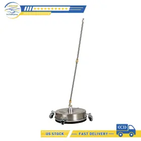 Lt18012at528s Linktop-autoparts 13 Inch 4000 Psi Pressure Washer Surface Cleaner With 4 Wheels 2 Extension Wands