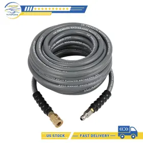 Lt18024at194s Linktop-autoparts 50ft Non-marking High Pressure Washer 4800psi 3/8 Inch Power Extension Gray