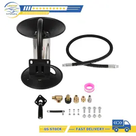 Lt18035at208s Linktop-autoparts Pressure Washer Hose Reel 100 Ft Heavy Duty Steel For Power